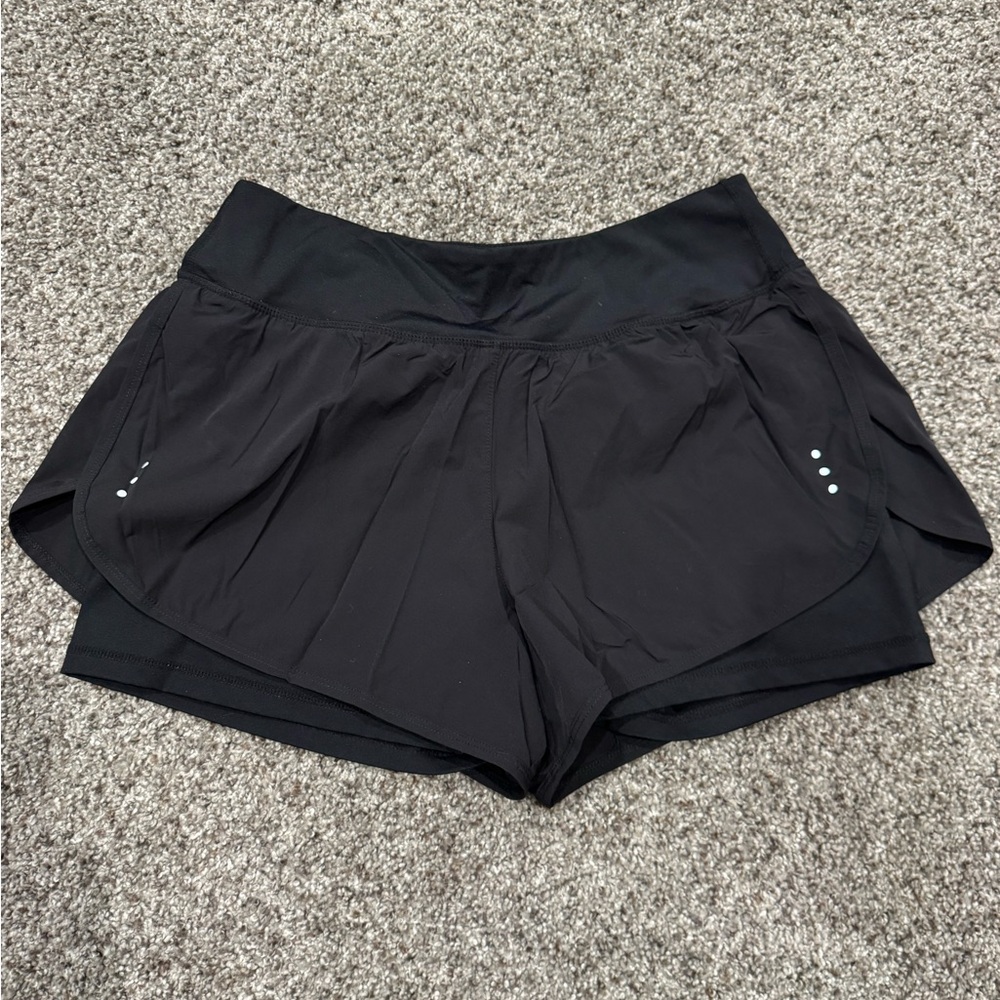 Women's Black Athletic Shorts